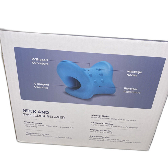 ZAMAT Neck & Shoulder Relaxer Pillow Therapy Cervical Spine Health - Picture 4 of 5